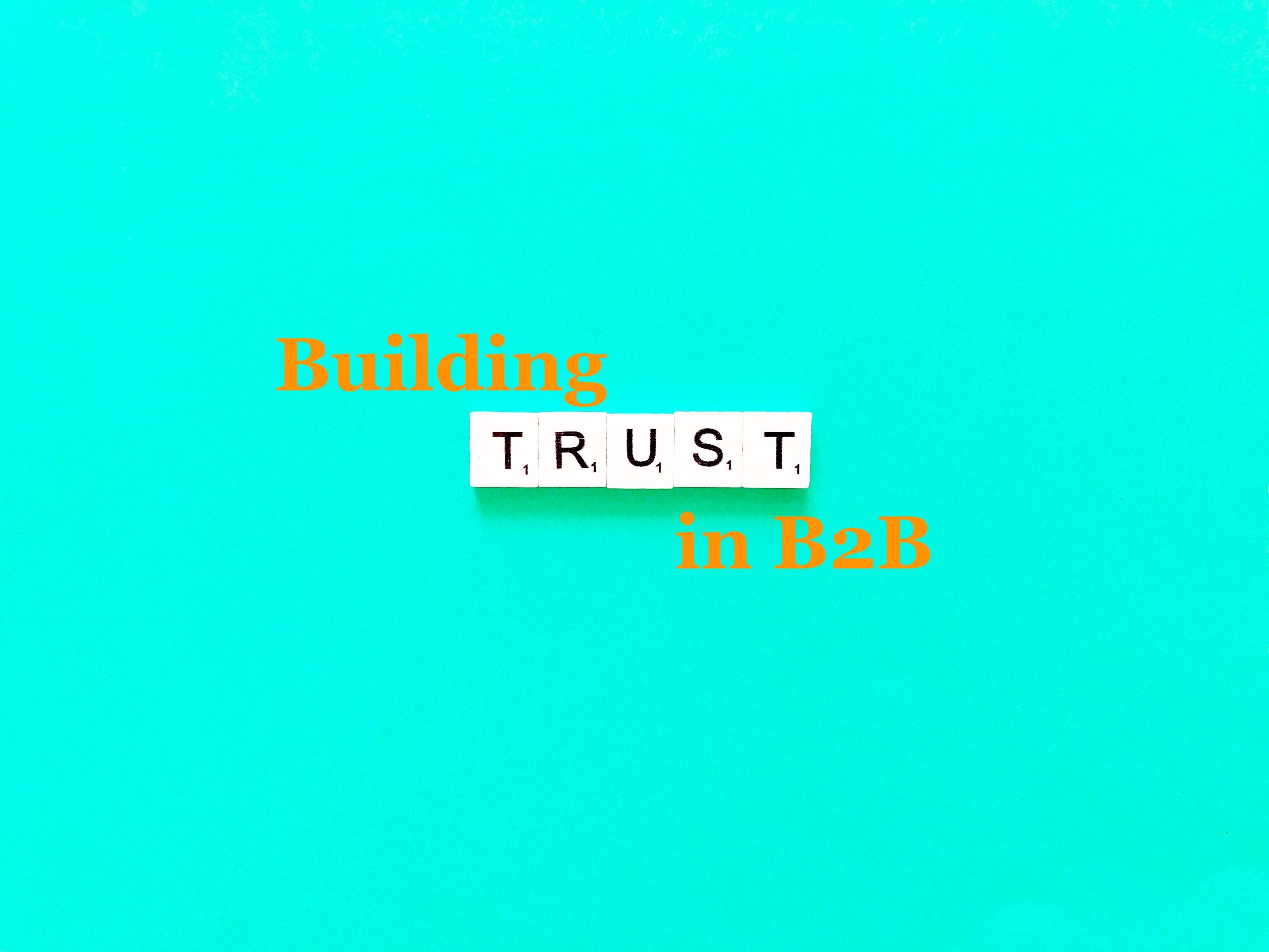 Building Trust in B2B