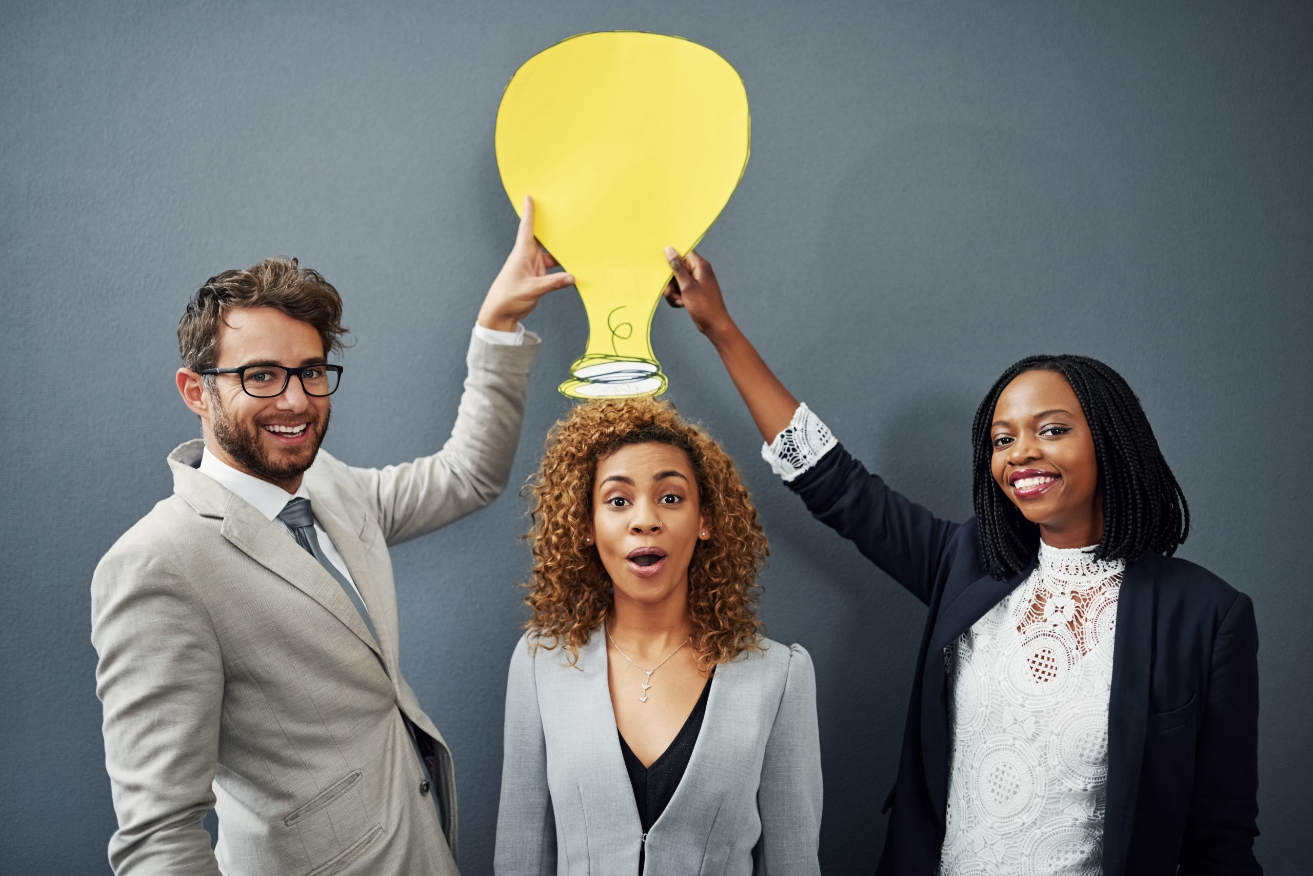 Looks like a lightbulb moment that showing concept of Innovative Employee Recognition Ideas
