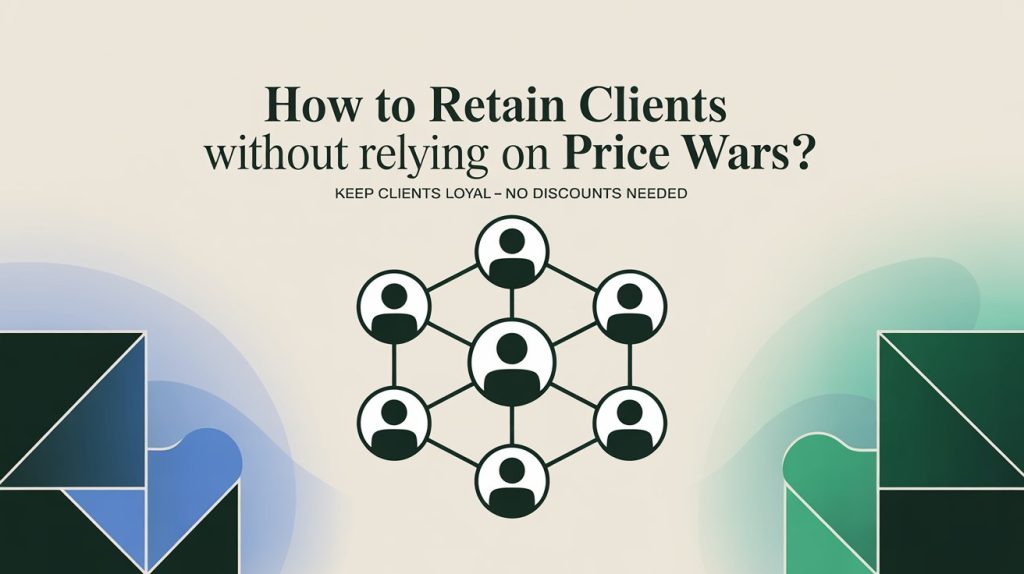 Retain clients without discounting