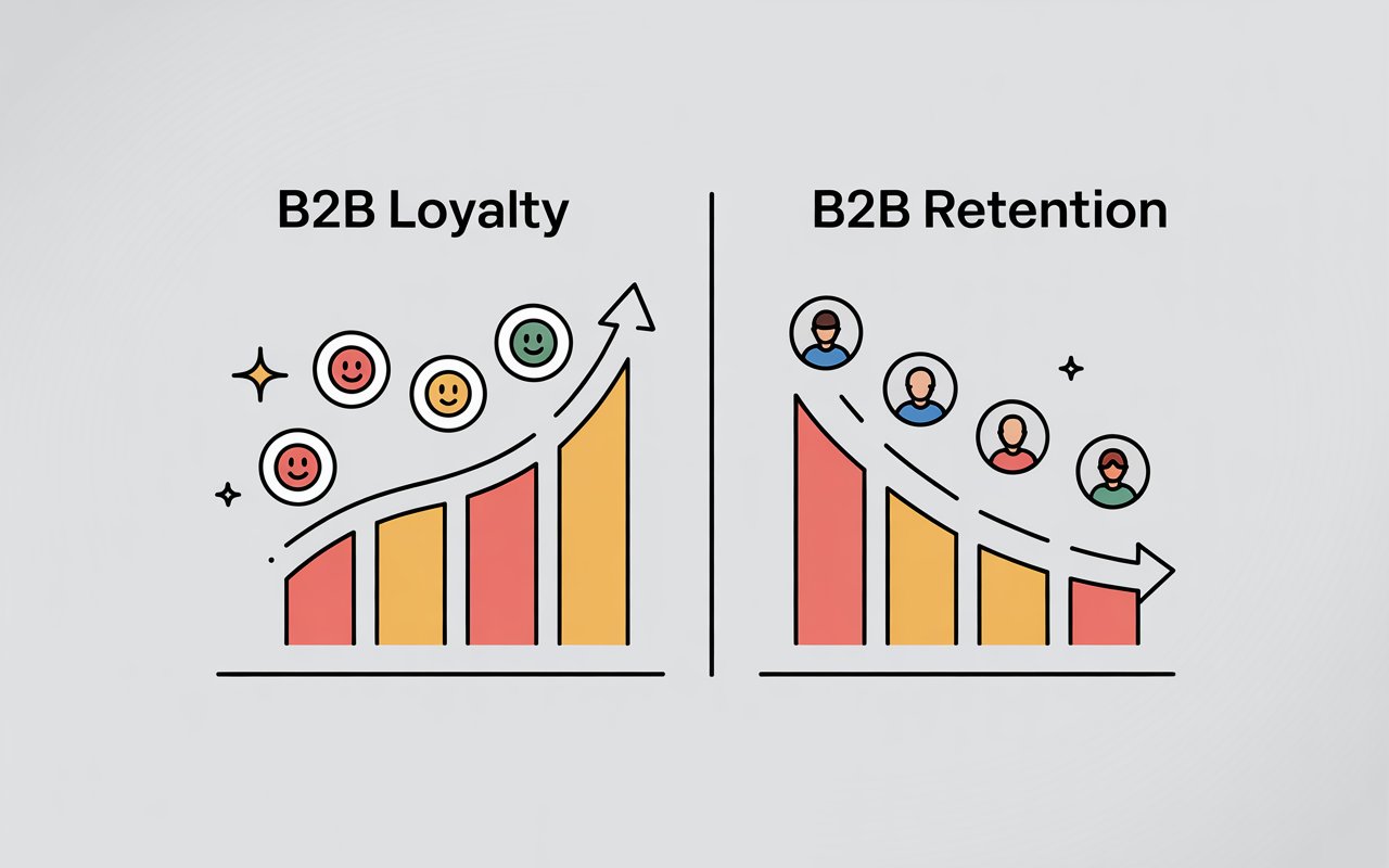 B2B Loyalty vs. B2B Retention