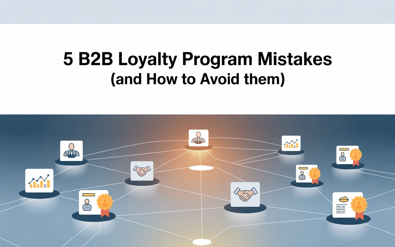 B2B loyalty program mistakes