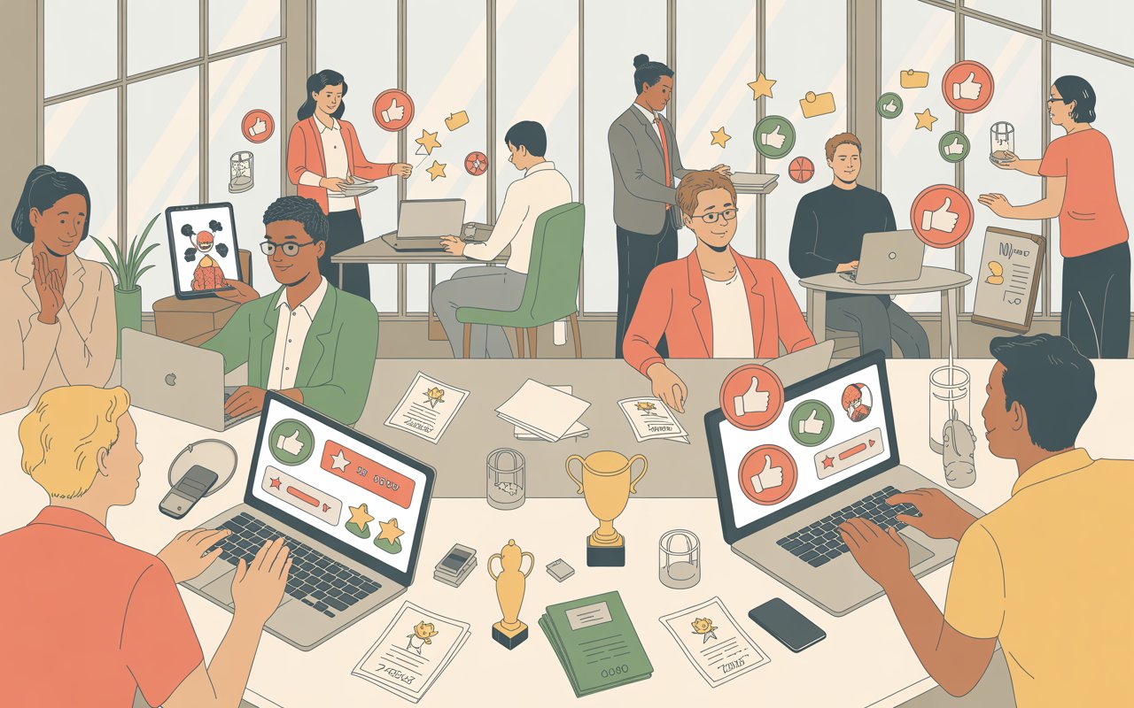 Phygital Employee Recognition